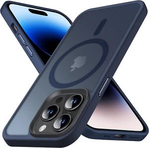 Anqrp Design für iPhone 14 Pro magnetische Hülle, kompatibel mit Magsafe, Shockproo - Bild 1 von 6