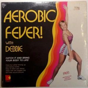 Aerobic Fever with Debbie Vinyl LP Rare VHTF Sealed SS w/ Poster Vtg 1982 Mint - Picture 1 of 11
