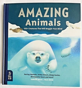 Amazing Animals Sabrina Weiss HC Polar Bear  Kangaroo Koala Kiwi Lizard Eel Sea - Bild 1 von 4