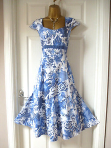 PER UNA Beautiful Cotton Summer Dress Size 14