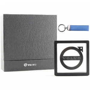 VOLVO 100% Carbon Fiber Automobile motorcycle Keychain Keyring Personalized gift - Picture 1 of 15