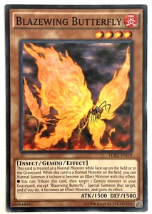 YuGiOh! - Blazewing Butterfly - LDK2-ENJ18 - Unlimited - Common - Picture 1 of 1