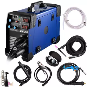 VEVOR Welder 220V Welder MIG MMA TIG 3 In 1 Combo 250 Amp - Picture 1 of 15