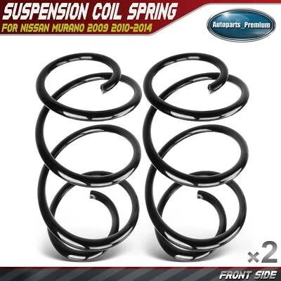 2 передние пружины катушки левая и правая для Nissan Murano 2009 2010 2011 2012 2013 2014 годов выпуска - Изображение 1 из 4