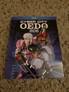 Cyber City Oedo 808 (1990-1991) Blu-ray Discotek Media w/SLIPCOVER Preowned - Picture 1 of 2