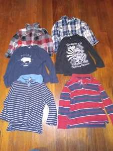 OSHKOSH , OLD NAVY , CHILDREN'S PLACE , GAP Toddler Boys' 4T Shirts Lot (6) - Picture 1 of 15