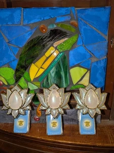 3x Bath Body Works Wallflower WHITE LOTUS LIGHT UP 24/7 Plug In - Picture 1 of 1