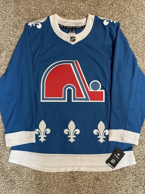 Colorado Avalanche 30th Anniversary (Quebec Nordiques) Premium Jersey SIZE 54 - Изображение 1 из 4