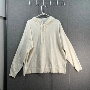 Peace Love World Pure Love Travel Pullover Pristine Ivory Size Large - Picture 1 of 11