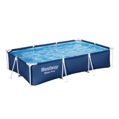 Bestway | Steel Pro Frame Pool | 300x201x66 cm | dunkelblau | eckig | ohne Pumpe - Bild 1 von 4
