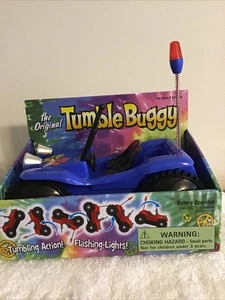 Original TUMBLE BUGGY (Jeep) Battery Operated Toy Car Blue  New - Picture 1 of 7