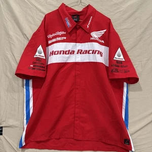 Troy Lee Designs Honda Racing Team Shirt Herren 2XL Motocross Team Back Hit TRD - Bild 1 von 12
