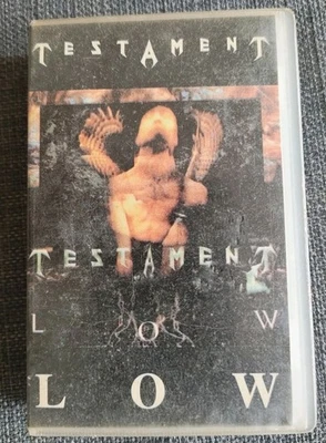 TESTAMENT LOW India Music Cassette 1995 Thrash Metal Album - Image 1 of 4