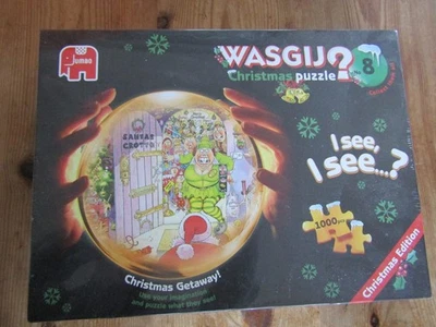 Wasgij Christmas Getaway No. 8 1000 Piece Jigsaw Puzzle brand new factory sealed - Image 1 of 2