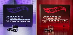 Hot Wheels Mattel Creations Hasbro Transformers Optimus Prime and Nemesis Prime - Picture 1 of 9