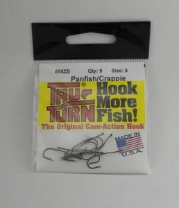 Tru Turn 856ZS-6 Bronze Aberdeen Baby Brute Panfish Hooks Size 6 7CT - Picture 1 of 2