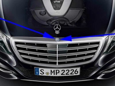 MERCEDES W205 W222 CLASE S & C PARRILLA DELANTERA INSIGNIA EMBLEMA GENUINO S500 S550 C300 Foto 1 de 4