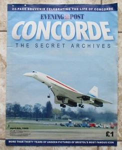 Evening Post - Concorde The Secret Archives - 2003 - 24 Page Souvenir - Picture 1 of 6
