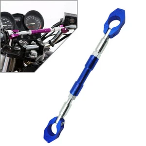 Lenker Querstrebe Lenkerstrebe Stabilisator Crossbar Kit für 22 mm Motorrad Blau - Zdjęcie 1 z 6