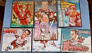 The Detroit Free Press Newspaper 7 tarjetas de coleccionista insertadas Detroit Red Wings - Imagen 1 de 6