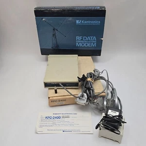 Vintage RF Ham Radio Tech Kantronics KPC-2400 RF Modem do transmisji danych - Zdjęcie 1 z 18