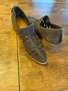 1.STATE Cutout Suede Ankle Cutout Boots | Size 7.5/8 👢 - Picture 1 of 5