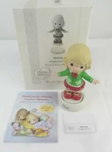 Precious Moments Nice & Naughty Little Girl Christmas Figurine, 4.25" Tall 2015 - Picture 1 of 5
