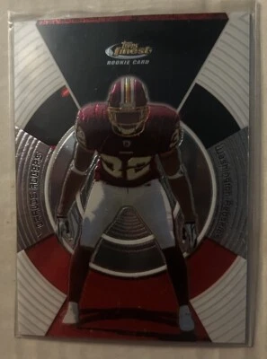 2005 Finest Football Card #146 Carlos Rogers Rookie - Washington Redskins - Image 1 of 2