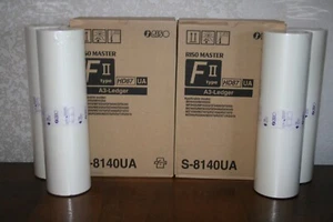 4 risógrafo original marca arroz S-8140 Masters, parte antigua #s S-2632 S-5467 S-6872 - Imagen 1 de 5