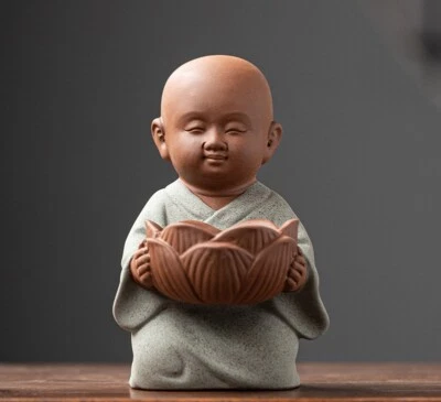 Yixing Zisha фиолетовый глины подсвечник керамический подсвечник Zen стиль украшения - Изображение 1 из 4