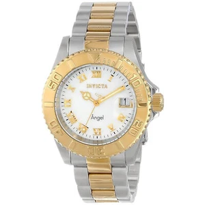 Reloj Mujer Invicta 14364 Angel Pantalla Analógica Cuarzo Suizo Dos Tonos - Imagen 1 de 8