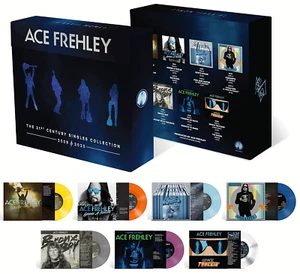 Ace Frehley The 21st Century Singles Collection Color Vinyl 7x7" limited Box Set - Picture 1 of 16