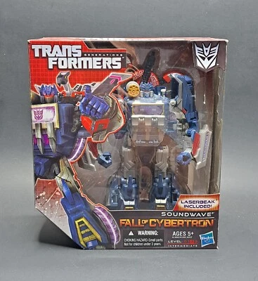 Transformers Generations Fall Of Cybertron Voyager Soundwave w/ Laserbeak - Image 1 of 4
