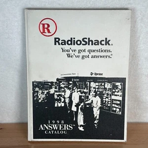 Vintage 1998 Radio Shack Answers Catalog Hardcover OFFICE COPY - Picture 1 of 4