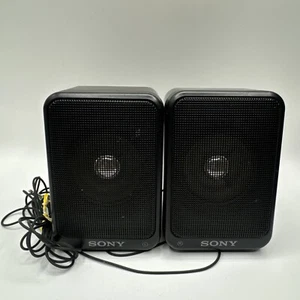 Vintage Sony Walkman Portable Speakers SRS-8 Tested Working - Picture 1 of 6