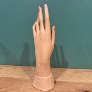 Antique Hand Mannequin Store Display Advertising Sculpture Ring - Oddity - Picture 1 of 7