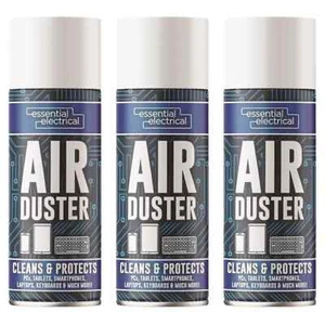Bomboletta Spray Spolverino Aria Compressa 3x200ml Protegge PC Portatili Pulitore Tastiere - Foto 1 di 3