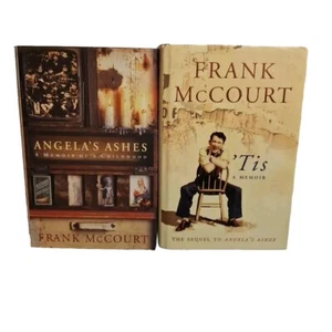 Angela's Ashes And Tis A Memoir The Sequel Hardcover Book By Frank McCourt - Picture 1 of 11