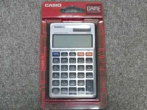 CASIO SL-880-N Invader Game Calculator Dentaku LCD G&W Game Watch LSI new - Picture 1 of 1