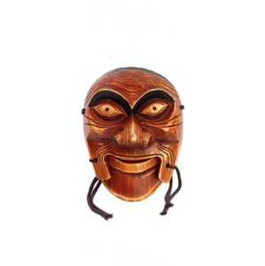 Korean Traditional Hahoetal Mask Korean woodcarving mask Seonbi-Scholar Mask - Picture 1 of 6