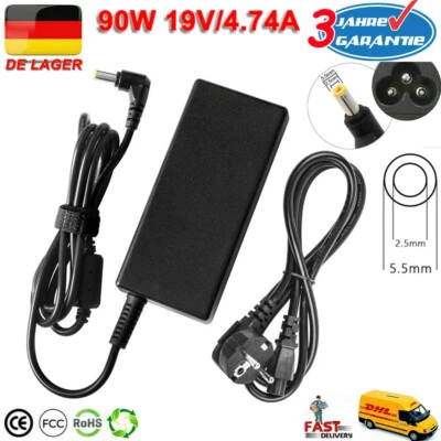 90W Netzteil Ladegerät für Toshiba Asus ADP-90YDB EXA0904YH EXA1202YH PA-1900-24 - Bild 1 von 4