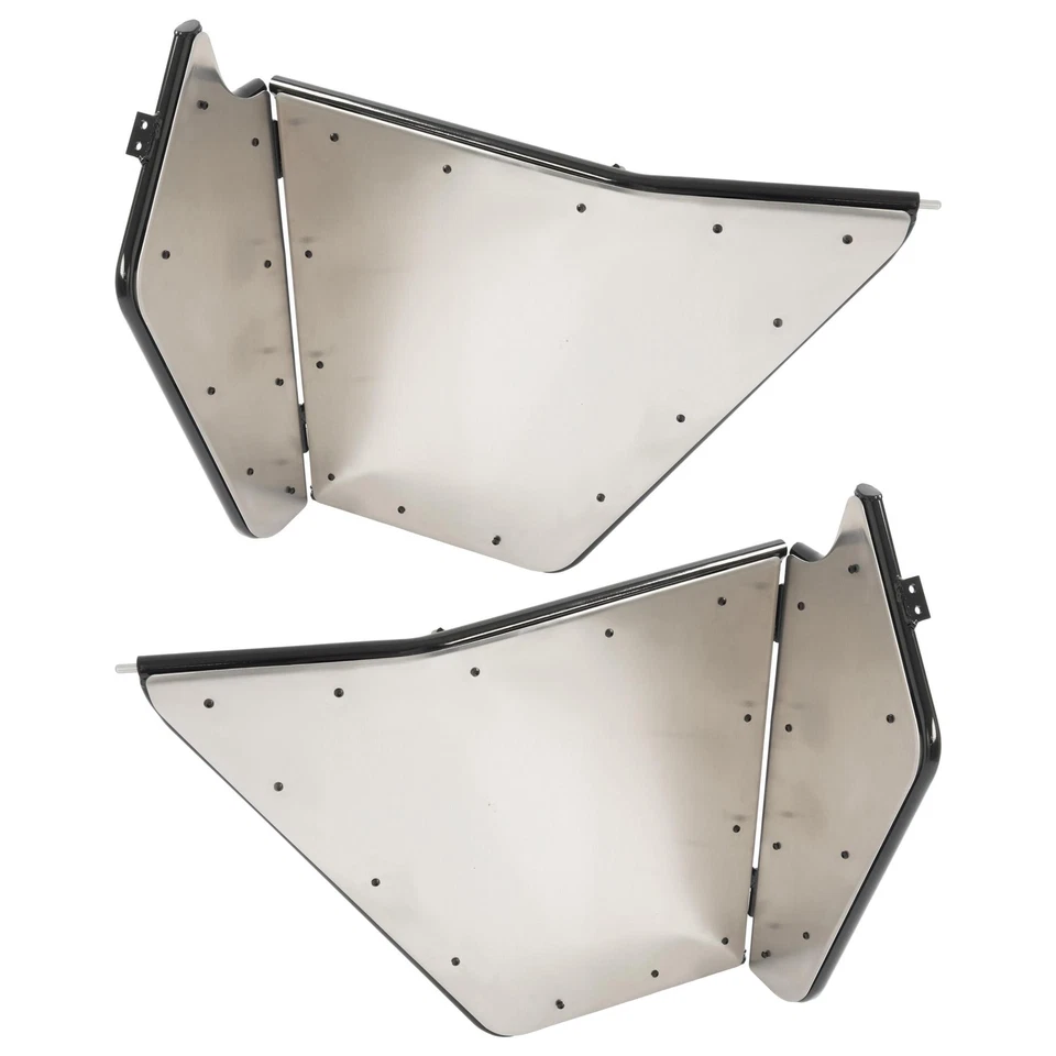 Powder Coated Steel Black Full Door Set For Yamaha Rhino 4x4 2007-2013 - Image 1 of 4