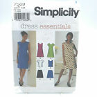 Simplicity 7509 Dress Top Skirt A Line Petite 4 8 Uncut SEWING Pattern FF