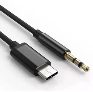 UK Stock Type C to Aux Cable 3.5mm USB C Male For Car Stereo Audio Adapter Jack - Picture 1 of 6