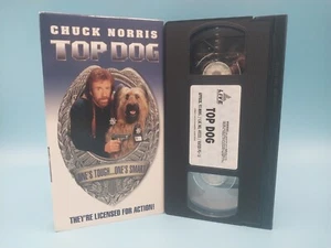 Top Dog (VHS, 1995) Chuck Norris Action Martial Arts Movie - Picture 1 of 5