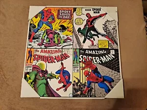 Amazing Spider-Man 4pc Canvas Picture Set - Picture 1 of 3