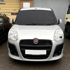 Fiat Doblo windscreen Screen Cover Black out camping blind frost protect 2010+ - Picture 1 of 10