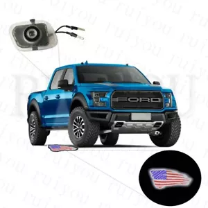 2pcs LED Side Mirror Puddle Light Fit for FORD F150 F250 F350 (Multiple Logos) - Picture 1 of 8