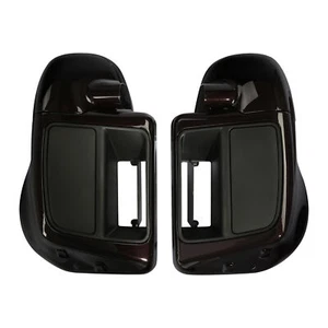 Lower Vented Fairing Fit For Harley Touring Street Road Glide 14-23 Black Forest - Picture 1 of 4
