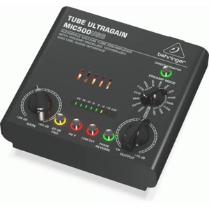 Preamplificador de tubo Behringer ultragain MIC500USB - Imagen 1 de 4
